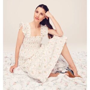 Hill House Ellie Nap Dress Pastel Trellis